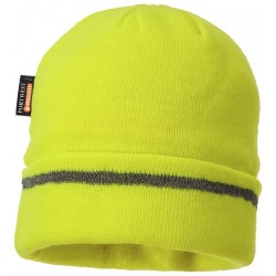 Portwest B023 Reflective Trim Knit Hat Insulatex Lined